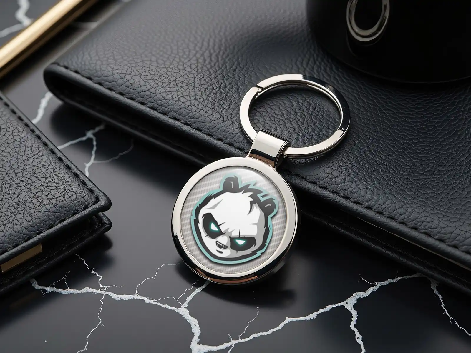 Llaveros Mascota Etiqueta Metal Acero Diseño Fuerza
